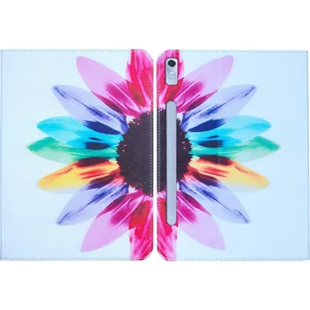 Pouzdro na tablet VSECHNONAMOBIL 104472 ART Zaklápěcí pouzdro pro Lenovo Tab P11 Pro Gen 2 SUNFLOWER