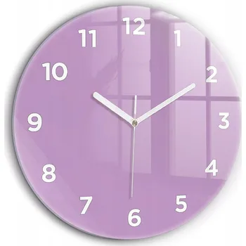 Hodiny Nástěnné hodiny Wallfluent bílé 60 cm