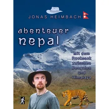 Literární cestopis Abenteuer NEPAL - Heimbach, Jonas