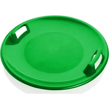 Kluzák PLASTKON Sáňkovací talíř disk SUPER STAR - zelená
