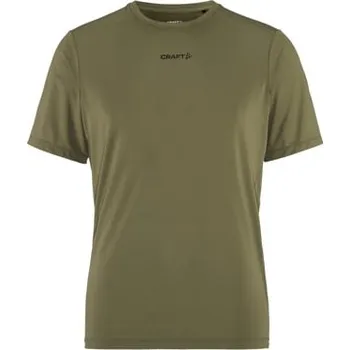 Pánské termoprádlo CRAFT ADV Essence SS 2 1914792 pánské triko Barva: 664000 tmavě zelená, Velikost: XXL