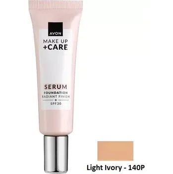 Tvářenka Rozjasňující make-up s hydratačním sérem a SPF30 - Light Ivory 140P