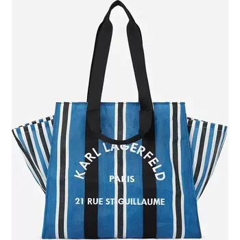 Kabelka Kabelka Karl Lagerfeld modrá barva, A2W46048 55X, vel. ONE SIZE