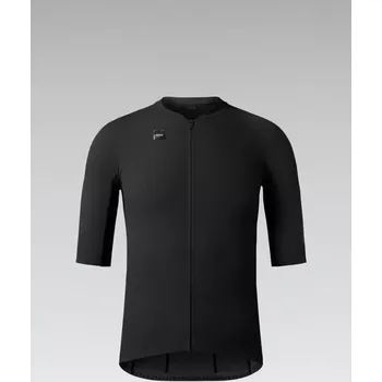 cyklistický dres GOBIK Cyklistický dres s krátkým rukávem - PHANTOM - černá