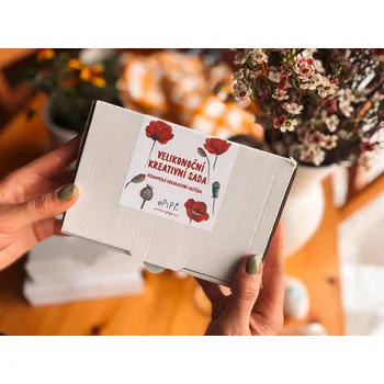 Vánoční ozdoba ePiPí Velikonoční kreativní sada - Vlčí máky