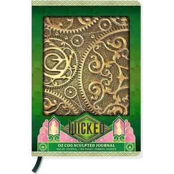 Cizojazyčná kniha Wicked: Oz Cogs Sculpted Journal - Insight Editions