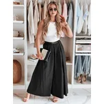 Sukně-kalhoty s páskem FLOWES UY2587 Barva: Černá, Velikost: ONE SIZE