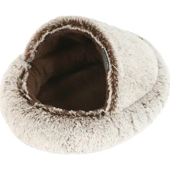 Pelíšek pro psa I love pets Papuče Royal hnědá