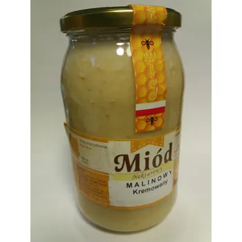 MALINOVÝ MED LEHCE KRÉMOVÝ ZDRAVÝ A CHUTNÝ PRO IMUNITU DĚTÍ