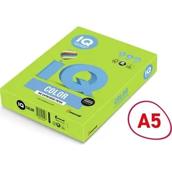 Barevný papír Bar.papír IQ Color A5-MA42,máj.zel.,120 g/m2,250l.