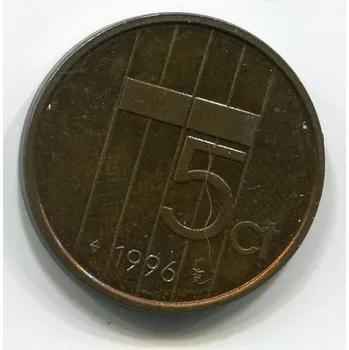 NIZOZEMÍ. 5 cents 1996.