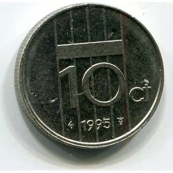 NIZOZEMÍ. 10 cents 1995.