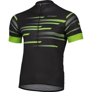cyklistický dres Etape Energy 2022418 černý/zelený
