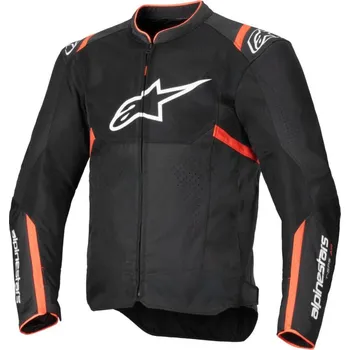 Moto bunda Bunda T-SPS AIR V2, ALPINESTARS (černá/červená fluo) 2026 L
