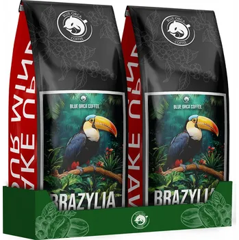 Káva zrnková Patrocinio Brazílie 1kg x2 Čerstvě Pražená Arabica 100%