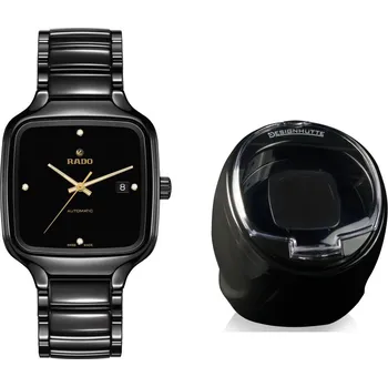 Hodinky Rado True Square Automatic Diamonds R27078722 + záruka 5 let + zkrácení řemínku zdarma