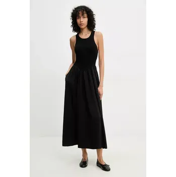 Dámské šaty Šaty Answear.LAB černá barva, maxi 21539.hms 99X, vel. M