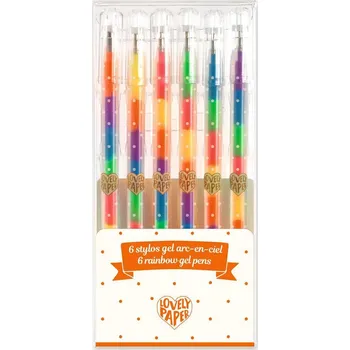 kreativní sada Djeco Duhová gelová pera