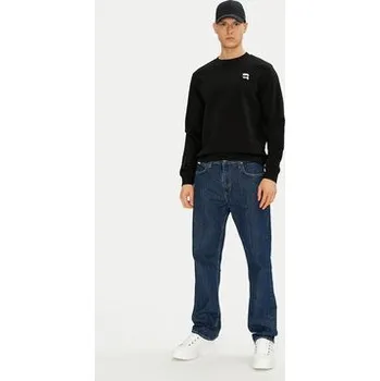 Dámská mikina KARL LAGERFELD Mikina 705710 500900 Černá Regular Fit 3XL