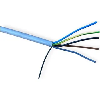 elektrický kabel Silový flexibilní kabel YSLY-JB 5x4 – 5žilový ovládací kabel s PVC izolací