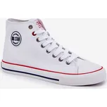 Pánské Textilní Tenisky Big Star NN174305 HI-POLY SYSTEM Barva: Bílá, Velikost: 44