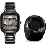 Rado True Square Automatic Skeleton R27124162 + záruka 5 let + zkrácení řemínku zdarma