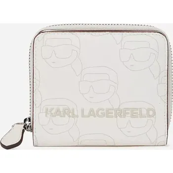 Peněženka Peněženka Karl Lagerfeld IKON bílá barva, A2W32018 00X, vel. ONE SIZE
