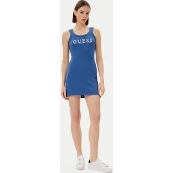Dámské šaty Guess Každodenní šaty V5GK06 K8RT2 Modrá Slim Fit L