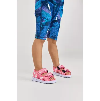 Dívčí sandály Dětské sandály Reima Moomin Bungee růžová barva, 5400089M 5400089M.PPYA 30X, EUR 22