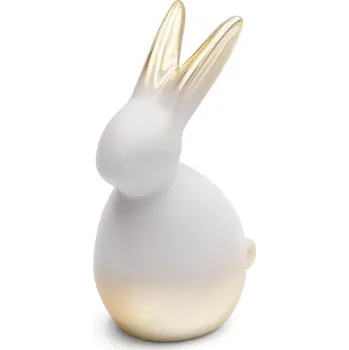 Vánoční ozdoba Velikonoční dekorace FIG 215 A krémová / zlatá (2 ks)