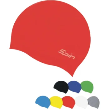 Plavecká čepice Effea Koupací čepice SILICON SPIN 1127 - zelená