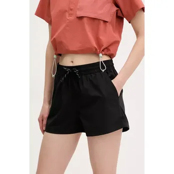 Dámské kraťasy Kraťasy Columbia BlueVista dámské, černá barva, hladké, medium waist, 2119153 99X, vel. S