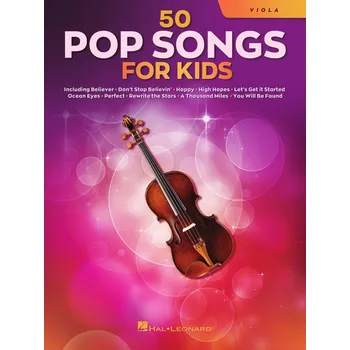 Hal Leonard 50 Pop Songs for Kids for Viola Noty