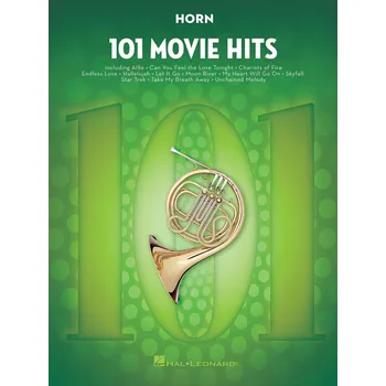 Hal Leonard 101 Movie Hits for Horn Noty