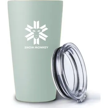 Termohrnek Snow Monkey Enjoyer 473 ml Barva: tmavě zelená