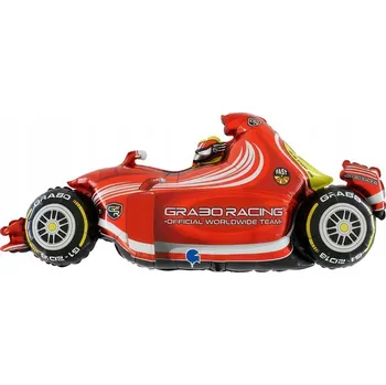 Balónek FÓLIOVÝ BALÓNEK AUTO FORMULE 1 ZÁVODNÍ AUTO 107 CM