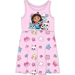 DOVOZ EU Dívčí šaty Gabby´s Dollhouse růžové Velikost: 92
