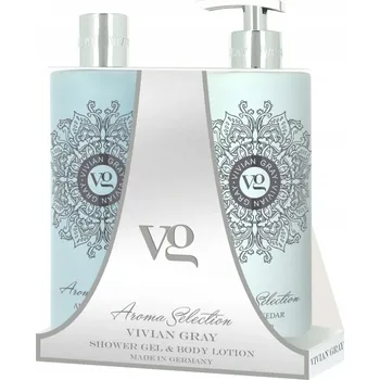 Kosmetická sada Sada kosmetiky pro péči o tělo Vivian Grey Jantar a Cedr