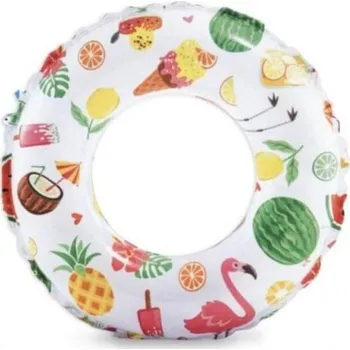 Nafukovací kruh Intex Kruh plavecký INTEX 59241 61cm MOŘSKÝ POTISK - Barevný motiv 3