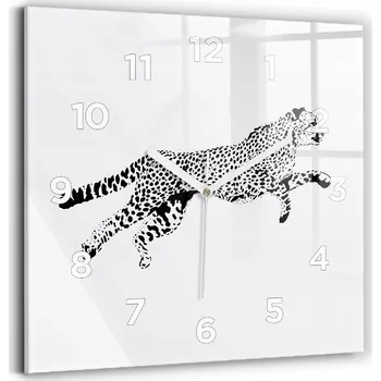 Hodiny Nástěnné hodiny Wallfluent černé 30 cm