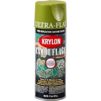 Vybavení pro přežití Barva maskovací ve spreji Krylon, světle zelená