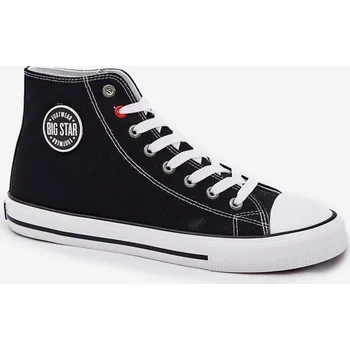 Pánské tenisky Pánské Textilní Tenisky Big Star NN174305 HI-POLY SYSTEM Barva: Černá, Velikost: 40