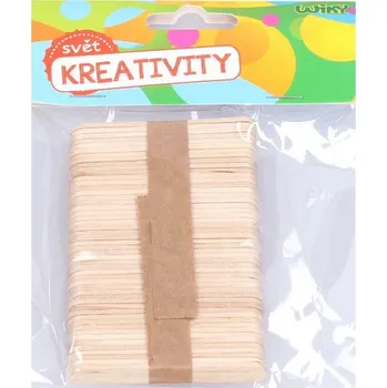 kreativní sada Wiky Dřívka 6,5x1 cm, 50 ks
