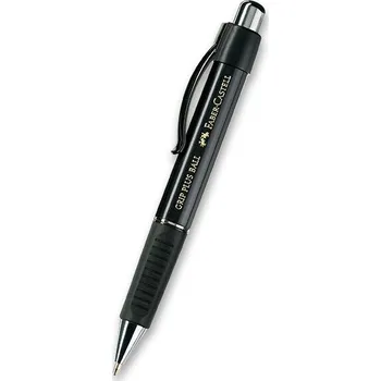 Kuličkové pero Faber-Castell Grip Plus Ball 1407, M - černá
