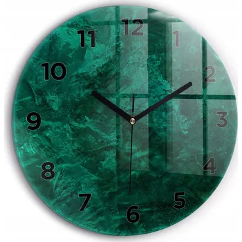 Hodiny Nástěnné hodiny Wallfluent zelené 60 cm