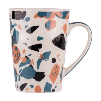 HRNEC KONICKÝ VYSOKÝ NBC 450ML TERRAZZO VZOR A