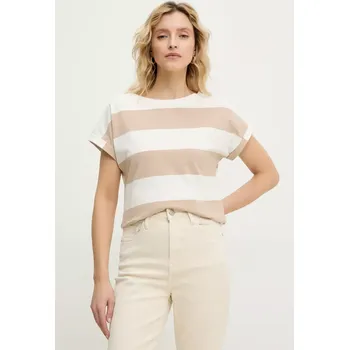 Pánské tričko Tričko Answear.LAB NG3125.HWK béžová 80X, vel. S/M