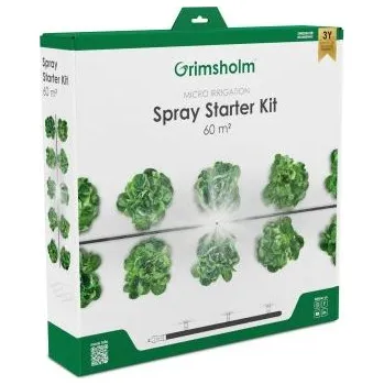 Zavlažovač Grimsholm Sada mikrozávlahy na 60m2 pro rostliny