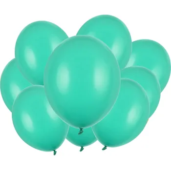 Balónek Latexové balónky strong pastelové akvamarínové 30 cm 10 ks
