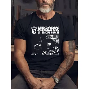 Pánské tričko STRIKER Tričko AIRBORNE U.S. Special forces Velikost: XL